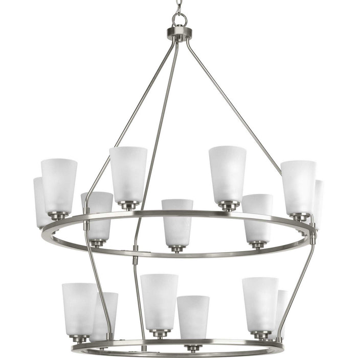 Myhouse Lighting Progress Lighting - P400017-009 - 15 Light Chandelier - Debut - Brushed Nickel