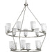 Myhouse Lighting Progress Lighting - P400017-009 - 15 Light Chandelier - Debut - Brushed Nickel