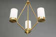 Myhouse Lighting Progress Lighting - P400021-109 - Three Light Chandelier - Elevate - Brushed Bronze