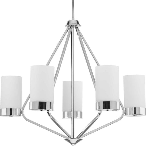 Myhouse Lighting Progress Lighting - P400022-015 - Five Light Chandelier - Elevate - Polished Chrome