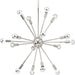 Myhouse Lighting Progress Lighting - P400041-104 - 16 Light Chandelier - Ion - Polished Nickel