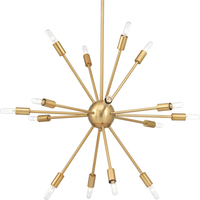 Myhouse Lighting Progress Lighting - P400041-109 - 16 Light Chandelier - Ion - Brushed Bronze