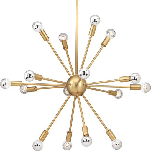 Myhouse Lighting Progress Lighting - P400041-109 - 16 Light Chandelier - Ion - Brushed Bronze