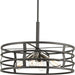 Myhouse Lighting Progress Lighting - P500012-143 - Four Light Pendant - Remix - Graphite