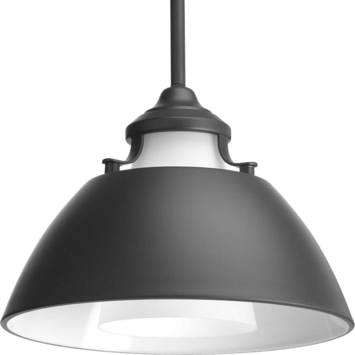 Myhouse Lighting Progress Lighting - P500013-143 - One Light Pendant - Carbon - Graphite