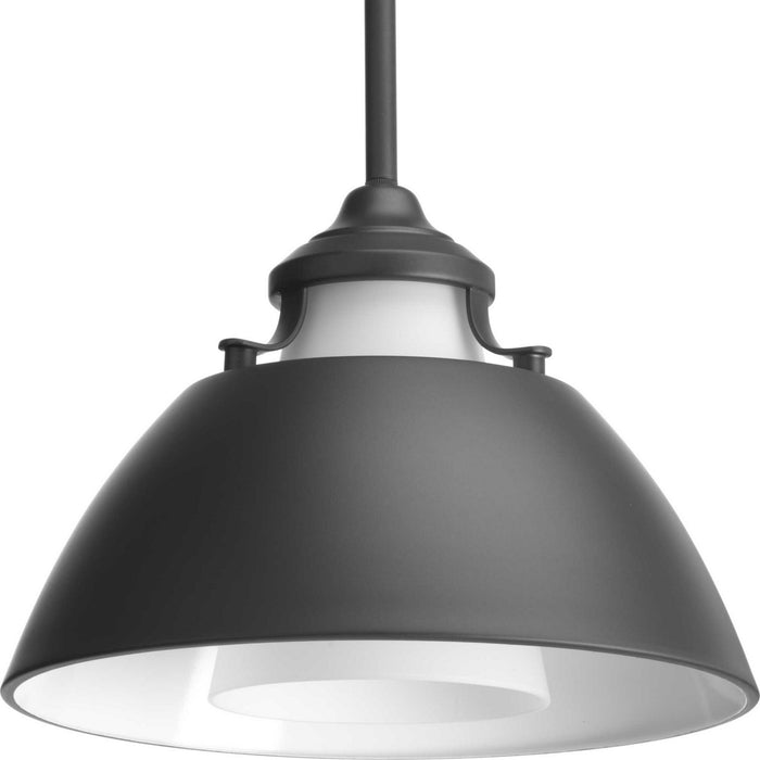 Myhouse Lighting Progress Lighting - P500013-143 - One Light Pendant - Carbon - Graphite