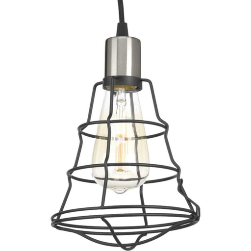 Myhouse Lighting Progress Lighting - P500021-143 - One Light Mini Pendant - Gauge - Graphite