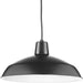 Myhouse Lighting Progress Lighting - P5094-31 - One Light Pendant - Metal Shade Pendant - Black