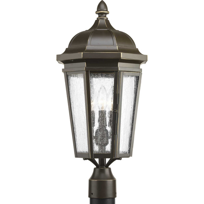 Myhouse Lighting Progress Lighting - P540002-020 - Three Light Post Lantern - Verdae - Antique Bronze