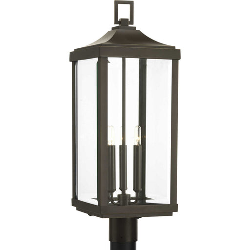 Myhouse Lighting Progress Lighting - P540004-020 - Three Light Post Lantern - Gibbes Street - Antique Bronze