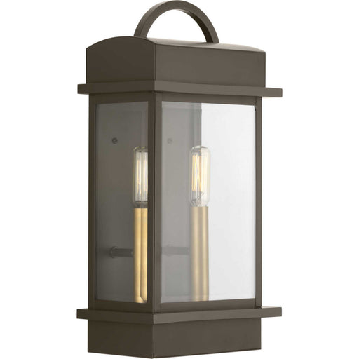 Myhouse Lighting Progress Lighting - P560002-020 - Two Light Wall Lantern - Santee - Antique Bronze