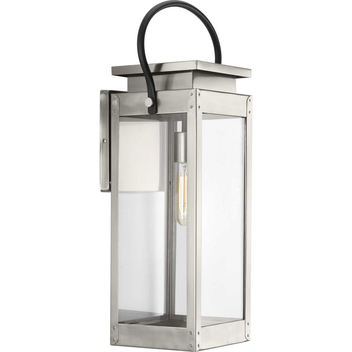 Myhouse Lighting Progress Lighting - P560006-135 - One Light Wall Lantern - Union Square - Stainless Steel