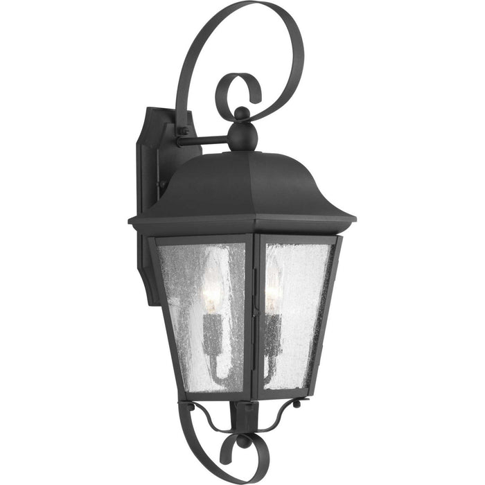 Myhouse Lighting Progress Lighting - P560011-031 - Two Light Wall Lantern - Kiawah - Black