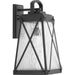 Myhouse Lighting Progress Lighting - P560033-031 - One Light Wall Lantern - Creighton - Black