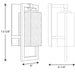 Myhouse Lighting Progress Lighting - P5948-31 - One Light Wall Lantern - Jack - Black