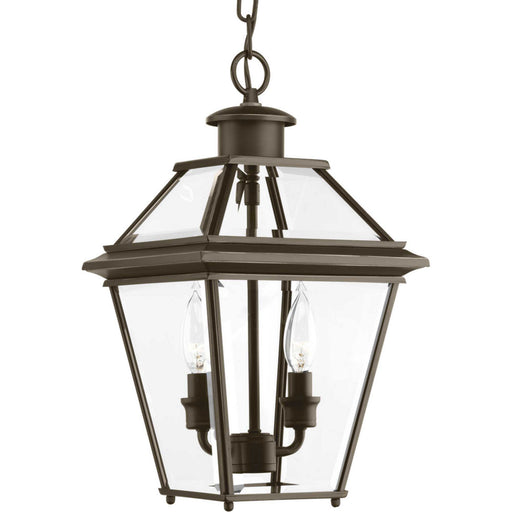 Myhouse Lighting Progress Lighting - P6537-20 - Two Light Hanging Lantern - Burlington - Antique Bronze