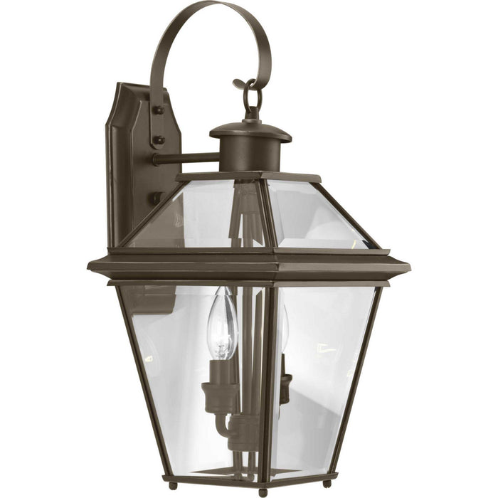 Myhouse Lighting Progress Lighting - P6616-20 - Two Light Wall Lantern - Burlington - Antique Bronze