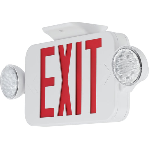 Myhouse Lighting Progress Lighting - PECUE-UR-30 - LED Combo Exit/Emergency - Exit Signs - White