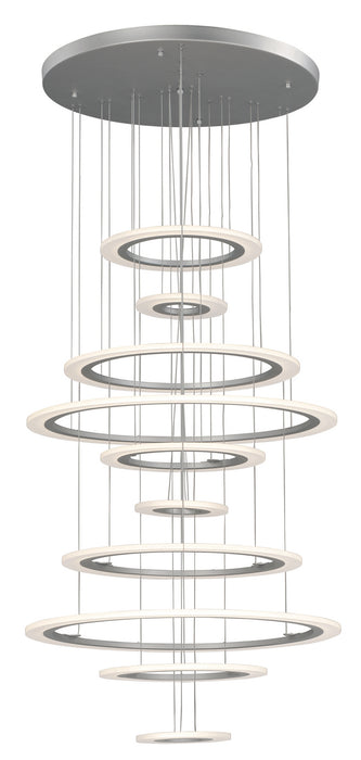 Myhouse Lighting ET2 - E22665-11MS - LED Pendant - Saturn II LED - Matte Silver