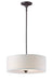 Myhouse Lighting Maxim - 10014OMOI - Three Light Semi-Flush Mount - Bongo - Oil Rubbed Bronze