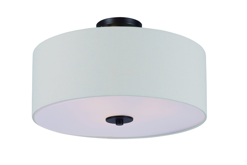 Myhouse Lighting Maxim - 10014OMOI - Three Light Semi-Flush Mount - Bongo - Oil Rubbed Bronze