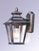 Myhouse Lighting Maxim - 1133CLBZ - One Light Outdoor Wall Lantern - Knoxville - Bronze