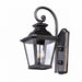 Myhouse Lighting Maxim - 1137CLBZ - Three Light Outdoor Wall Lantern - Knoxville - Bronze