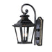 Myhouse Lighting Maxim - 1137CLBZ - Three Light Outdoor Wall Lantern - Knoxville - Bronze
