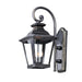 Myhouse Lighting Maxim - 1137CLBZ - Three Light Outdoor Wall Lantern - Knoxville - Bronze