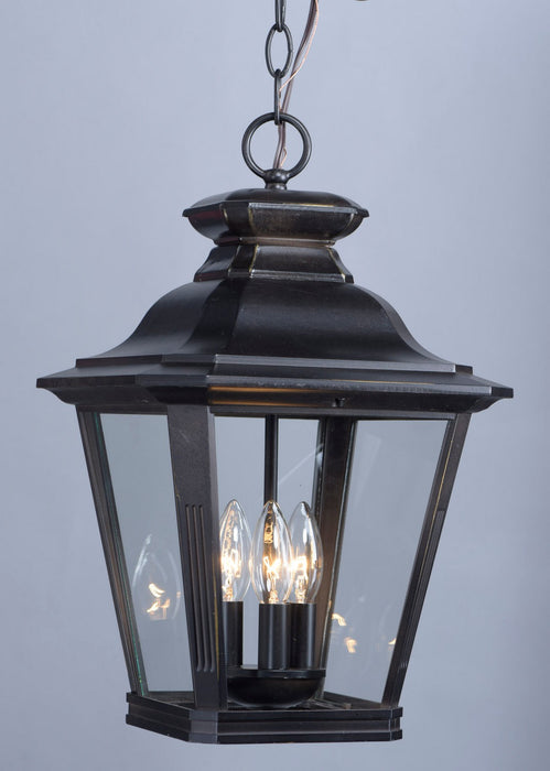 Myhouse Lighting Maxim - 1139CLBZ - Three Light Outdoor Hanging Lantern - Knoxville - Bronze