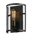 Myhouse Lighting Maxim - 20112BKNAB - One Light Wall Sconce - Palladium - Black / Natural Aged Brass