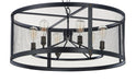 Myhouse Lighting Maxim - 20114BKNAB - Six Light Chandelier - Palladium - Black / Natural Aged Brass