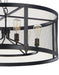 Myhouse Lighting Maxim - 20115BKNAB - Five Light Chandelier - Palladium - Black / Natural Aged Brass