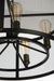 Myhouse Lighting Maxim - 20115BKNAB - Five Light Chandelier - Palladium - Black / Natural Aged Brass