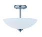 Myhouse Lighting Maxim - 21653SWSN - Two Light Semi-Flush Mount - Taylor - Satin Nickel