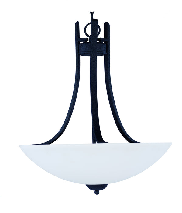 Myhouse Lighting Maxim - 21654SWTXB - Three Light Pendant - Taylor - Textured Black