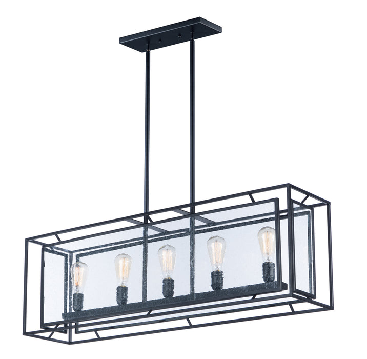 Myhouse Lighting Maxim - 21677CDBK - Five Light Chandelier - Era - Black