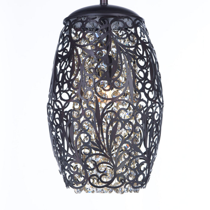 Myhouse Lighting Maxim - 24153CGOI - One Light Mini Pendant - Arabesque - Oil Rubbed Bronze