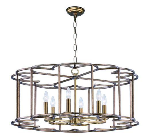 Myhouse Lighting Maxim - 24735BZF - Six Light Chandelier - Helix - Bronze Fusion