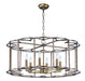 Myhouse Lighting Maxim - 24735BZF - Six Light Chandelier - Helix - Bronze Fusion