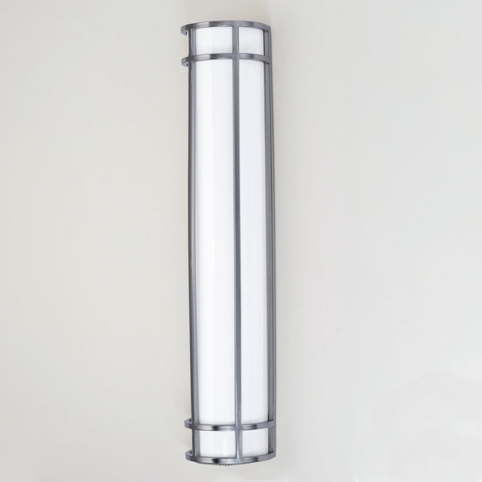 Myhouse Lighting Maxim - 55577WTSN - LED Outdoor Wall Sconce - Moon Ray - Satin Nickel