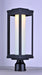 Myhouse Lighting Maxim - 55900SWBK - LED Outdoor Post/Pier Mount - Salon LED - Black
