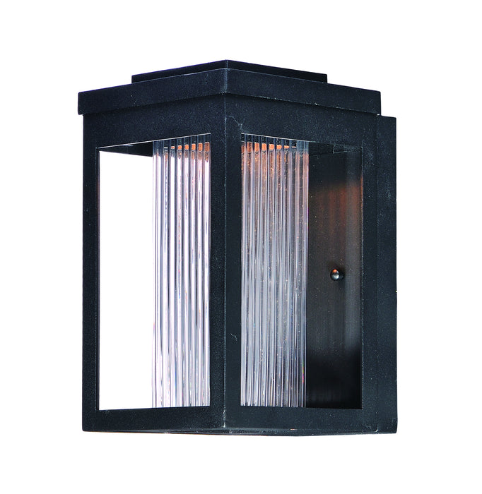 Myhouse Lighting Maxim - 55902CRBK - LED Outdoor Wall Sconce - Salon LED - Black