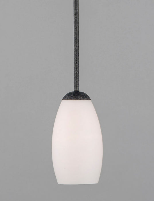 Myhouse Lighting Maxim - 91650SWTXB - One Light Mini Pendant - Taylor - Textured Black