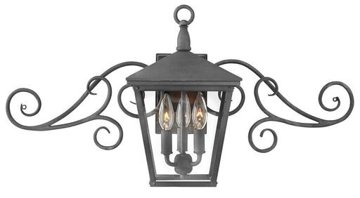 Myhouse Lighting Hinkley - 1433DZ - LED Wall Mount - Trellis - Aged Zinc