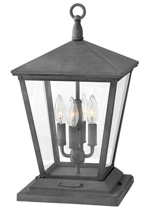 Myhouse Lighting Hinkley - 1437DZ - LED Post Top/ Pier Mount - Trellis - Aged Zinc