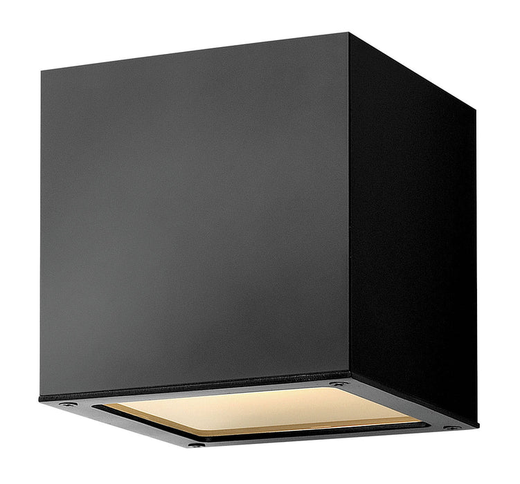 Myhouse Lighting Hinkley - 1768SK - LED Wall Mount - Kube - Satin Black