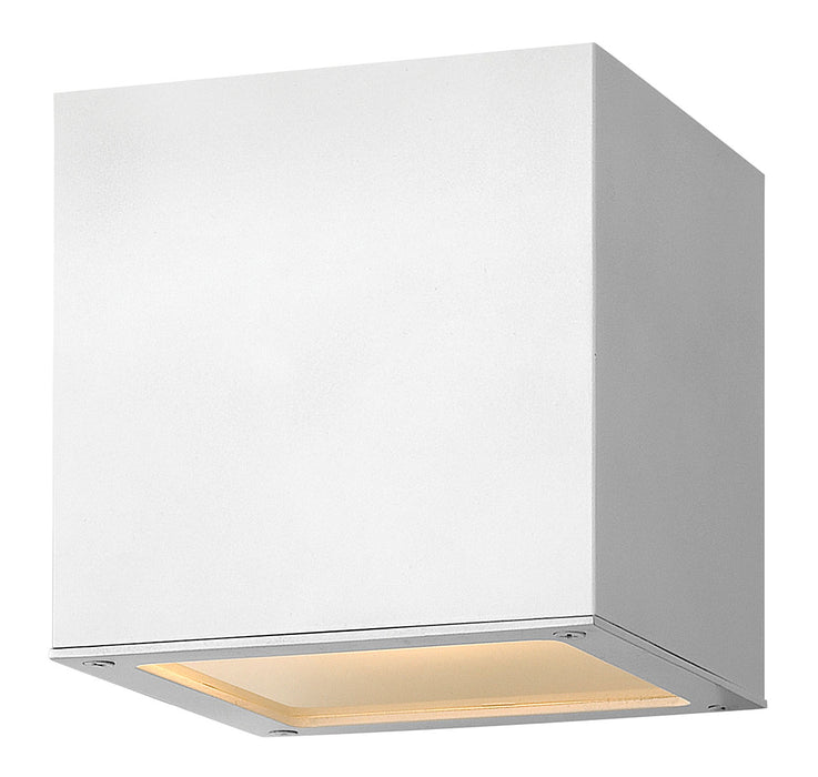 Myhouse Lighting Hinkley - 1768SW - LED Wall Mount - Kube - Satin White