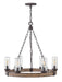 Myhouse Lighting Hinkley - 29206SQ - LED Outdoor Chandelier - Sawyer - Sequoia