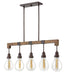 Myhouse Lighting Hinkley - 3266IN - LED Linear Chandelier - Denton - Industrial Iron